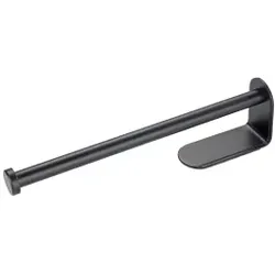 WENKO Küchenrollenhalter Nio, Selbstklebend, Platzsparender Küchenrollenhalter zum Aufhängen, 1 Stück