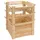 Westmann Hochbeet Premium L 65 x 65 x 73 cm Natur