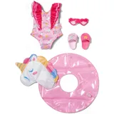 BABY BORN Puppenzubehör Schwimm-Set Einhorn rosa 839447
