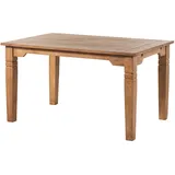 MASSIVMOEBEL24.DE Toulouse 140 x 76 x 90 cm beige geölt