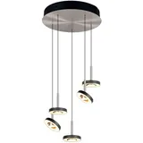 trio select Guano 2-flg. 40,00 cm Metall Silber