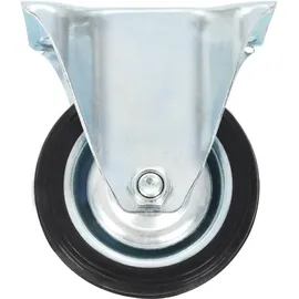 vidaXL Bockrollen 4 Stk. 75 mm - Schwarz