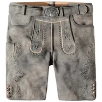 Stockerpoint Trachtenlederhose Oliver Herren (1-tlg) grau 48