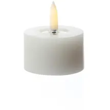 uYuni LED Mini Kerze/Teelicht Thea Uyuni Timer bis 400 Std. H: 2,8cm weiß