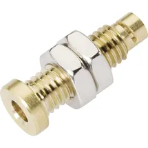 SCHNEPP EBU 3000 Laborbuchse Buchse, Einbau vertikal Stift-Ø: 3 mm Silber 1 St.