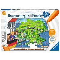 Ravensburger tiptoi 00831 Puzzeln, Entdecken, Erleben: Deutschland, für Kinder von 5-8 Jahren, vermittelt Wissenswertes über Deutschland