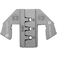 TOOLCRAFT PLE-0K3 Crimp-Einsätze Geeignet für Stecker: DEUTSCH Quetschbereich AWG: