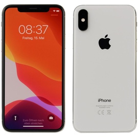 Apple iPhone X 256 GB Silber