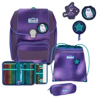 Scout Genius Schulzanzen-Set 4tlg. Superflasch purple magic