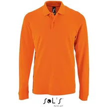 SOL ́S SOLS Herren Piqué Polo langarm 02087 orange M
