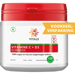 Vitamin C + D3 Gummibärchen (120 Gummis)