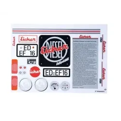 Aufklebersatz Eicher Diesel