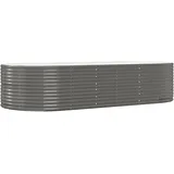 vidaXL Hochbeet 291 x 140 x 68 cm Grau