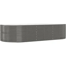 vidaXL Hochbeet 291 x 140 x 68 cm Grau