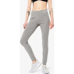 Legging Damen slim - 500 Fit+ grau XS