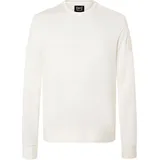 super.natural Herren Solution Bio Crew Pullover (Größe S, weiss)