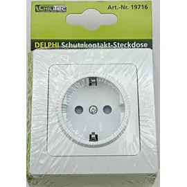 ChiliTec Schuko-Steckdose Unterputz Weiß