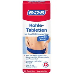 SOS Kohle-tabletten 30 St