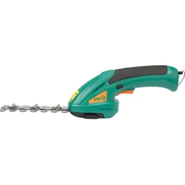 Flo 2in1 Akku Rasenschere und Heckenschere mit Teleskoparm Akku 3,6V Li-Ion Strauchschere Grasschere Gartenschere
