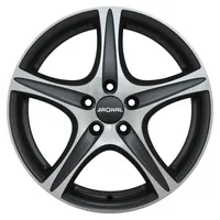 Ronal R56 6,5 x 16 5 x 114,3 ET31,5 Schwarz Matt