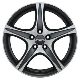 Ronal R56 6,5 x 16 5 x 114,3 ET31,5 Schwarz Matt