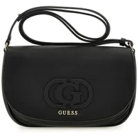 GUESS Schultertasche Calebra Convertible XBody Flap Bag Black
