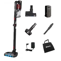 Shark Powerfins IZ300EUT - Staubsauger - Elektrischer Besen - Akku 21.6V 1.9Ah - Mit Pet Kit