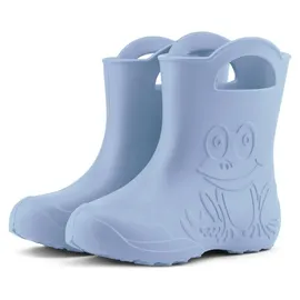 Ladeheid Gummistiefel Eva Hellblau 32/33
