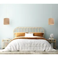 BPS Koncept Hängeleuchte Boho weiss beige, creme 1XE27/60w H:142cm