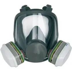 3M Atemschutz-Vollmaske 6800 Gr.M o.Filter 400g Kl.1 3M EN136