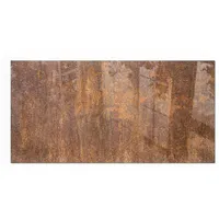 Tulup Glasplatte für Kamin Rechteck 140 x 70 x 0,4 cm Braun