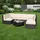 MuCoLa Lounge Set 7-tlg. Beige