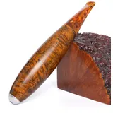 MUXIANG Brair Fish Donnerpfeife, tragbar, geeignet für Anfänger, AA11760 (goldfarben)
