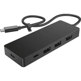 HP - B2B USB-C Reisehub G3, Schwarz