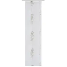 Gözze Schiebevorhang Scoletta 60 x 245 cm Polyester Grau Taupe