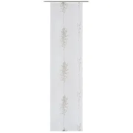 Gözze Schiebevorhang Scoletta 60 x 245 cm Polyester Grau Taupe