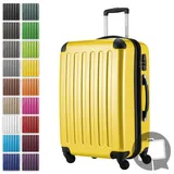 HAUPTSTADTKOFFER Alex 4-Rollen 65 cm / 63-74 l gelb