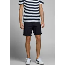 Only & Sons "ONSMARK SHORTS 0209 NOOS", Herren, Gr. M, N-Gr, blau (night sky), Web, Obermaterial: 64% Viskose, 31% Polyester, 5% Elasthan, unifarben, normal, Hosen Chinoshorts