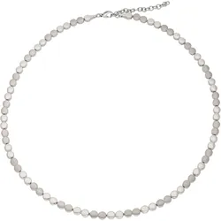 Collier TITANIA "Halsketten", grau (titanfarben), Halsketten, Damen, Titan