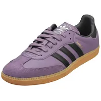 adidas Unisex Samba OG Schuhe - Lifestyle, Athletic & Sneakers, Shadow Violet/Carbon/Core White, 8 - 40 EU