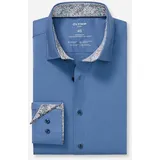 Olymp Langarmhemd Blau 45