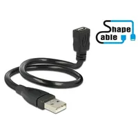 Delock 0.35m, USB2.0-A/USB2.0 Micro-B 0,35 m USB 2.0 USB Kabel