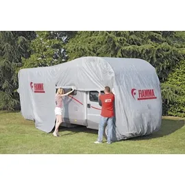 Fiamma Cover Premium L Schutzhülle für Wohnmobile Grau