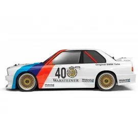 HPI RACING RC-Auto BMW M3 E30 Warsteiner 1:10 4WD RTR blau