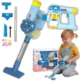 BLAUER VERTIKALER STAUBSAUGER FÜR KINDER [M-ODKURZACZ2]