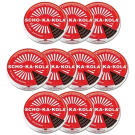 schokolade-specials SCHO KA KOLA Zartbitterschokolade 10 Packungen 100 g