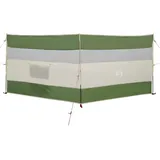 vidaXL Camping-Windschutz Grün 340x130 cm Wasserdicht