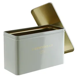 BUTLERS Knäckebrot TIN TIN 6er-Set | Grau