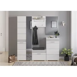 INOSIGN Malmö Schuhbank 115 x 37 x 197 weiß