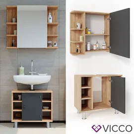 Vicco Fynn 2-tlg. goldkraft/anthrazit matt